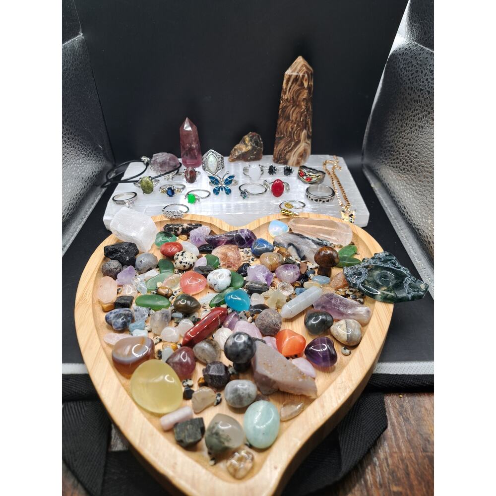 Huge Jewelry and Crystal Assorted Sizes and Types Bundle